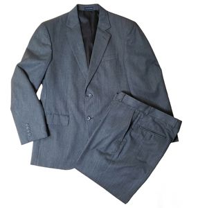 Stafford Men's Gray Suit Set